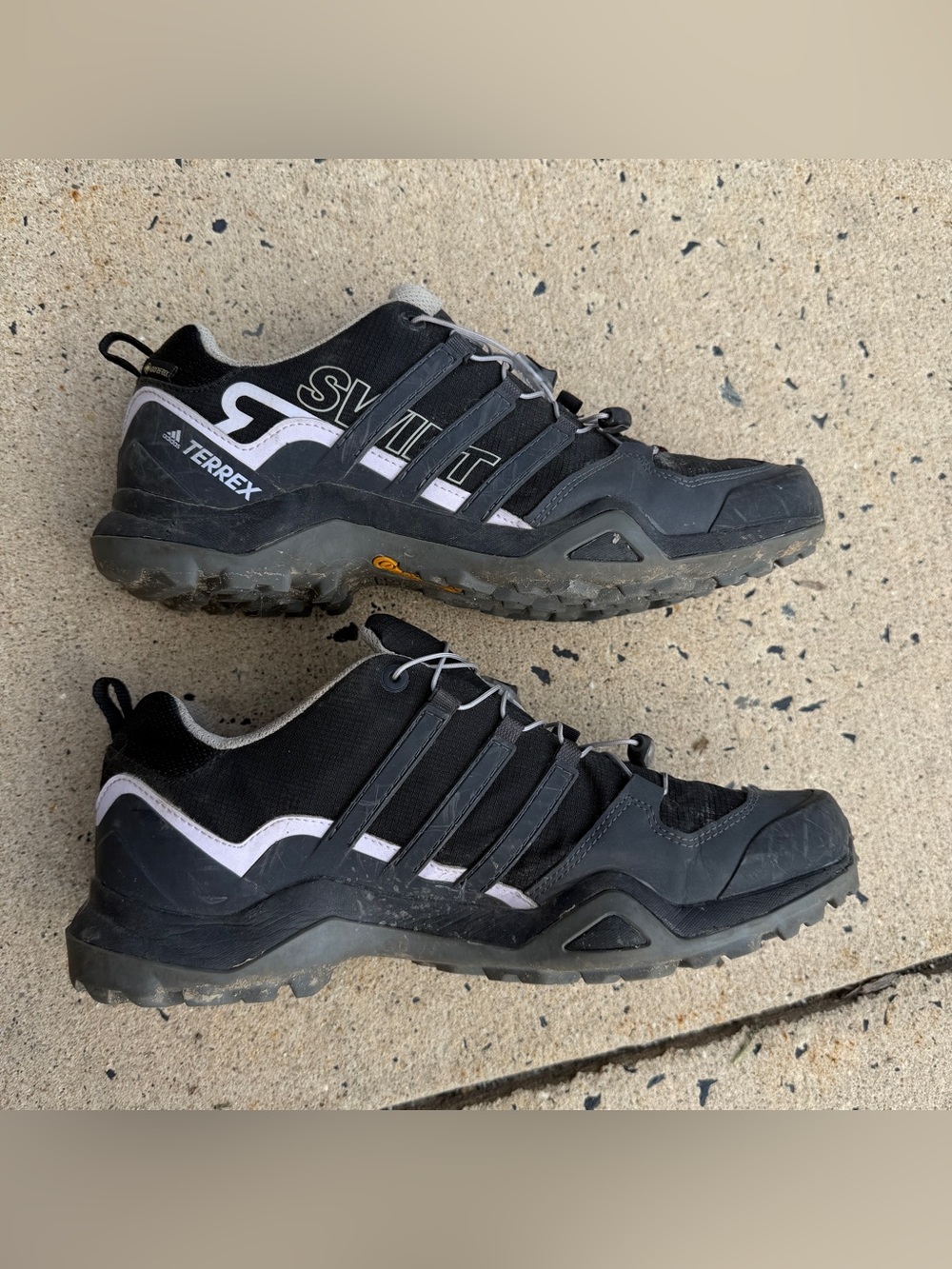 adidas Terrex Women's Black and White Trail Shoes